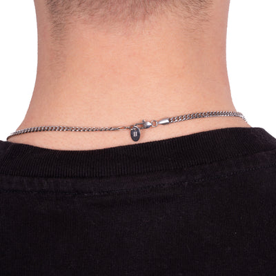 Cuban Chain 3MM (Silver)