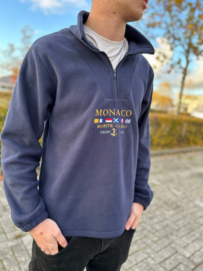 Monaco - Svetr na poloviční zip